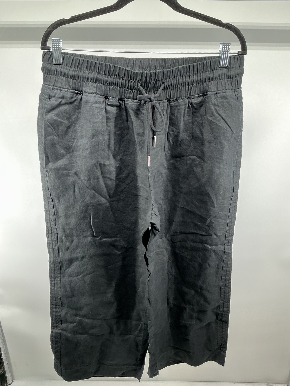 100% European Linen Wide Leg Pants - 26"
